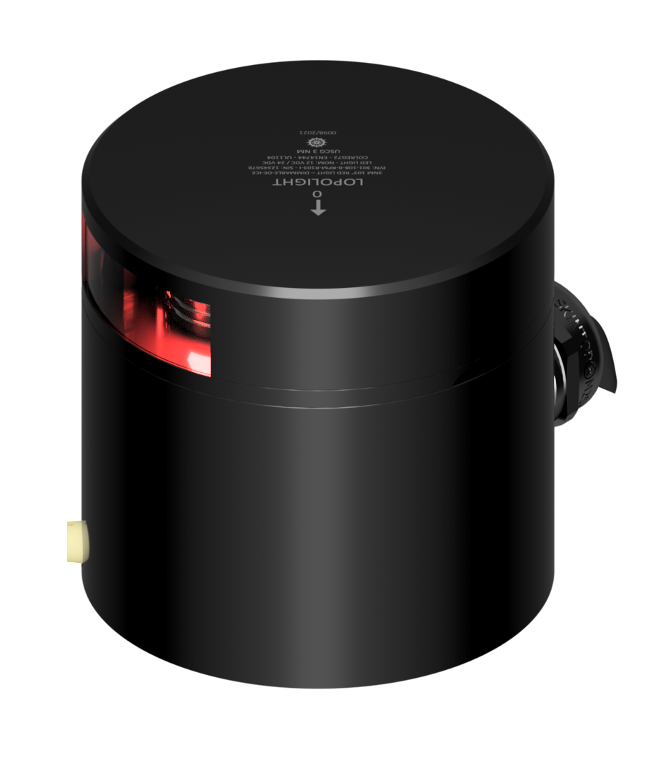 3nm 103° Red, hor mnt, dimm, Ice-Class, Black 3nm 103° Red, hor mnt, dimm, Ice-Class, Black